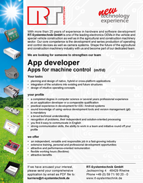 job offer app developer