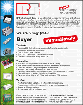 We are hiring (m/f/d): Buyer
