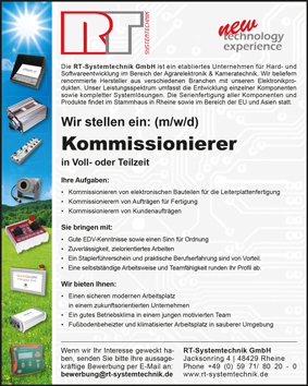 Wir stellen ein (m/w/d): Kommissionierer in Voll- oder Teilzeit