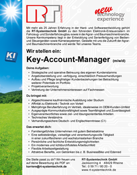 Wir stellen ein (m/w/d): Key-Account-Manager
